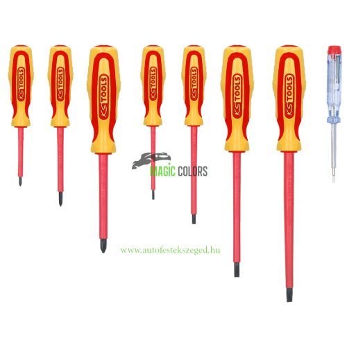  ERGOTORQUE VDE Csavarhúzó készlet, PH+lapos, 8 db-os