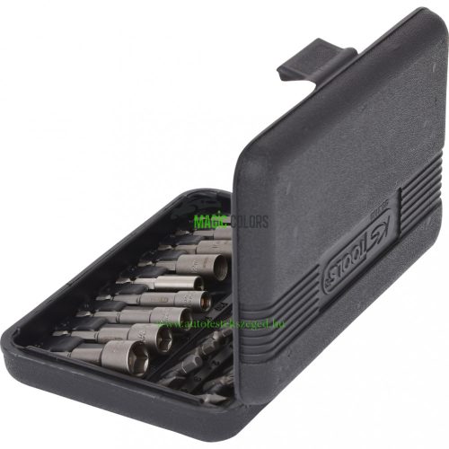  1/4" bit- és becsavaró szerszámkészlet, 31 részes