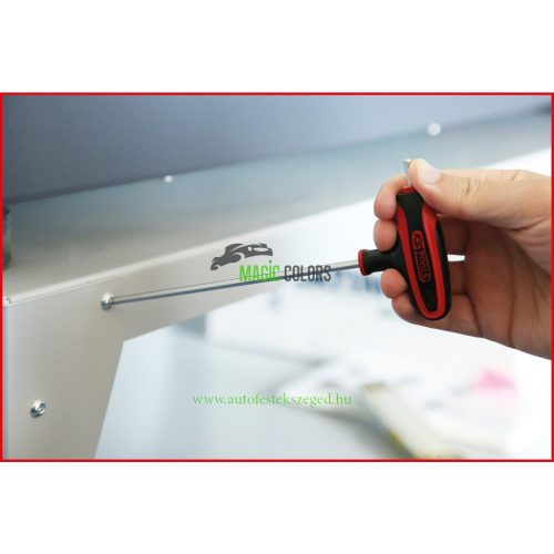 T-fogantyús belső hatlapú gömbfejű kulcs készlet, 8 részes