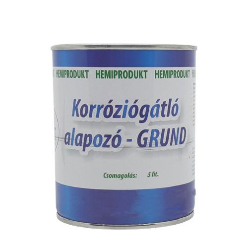 Hemiprodukt Grund cink-foszfátos korroziógátló alapozó - Szürke (5Kg)