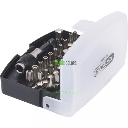 1/4" Bit fej készlet, 32 részes