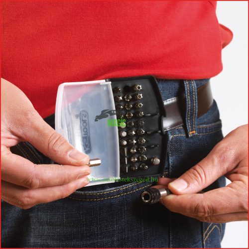 1/4" Bit fej készlet, 32 részes