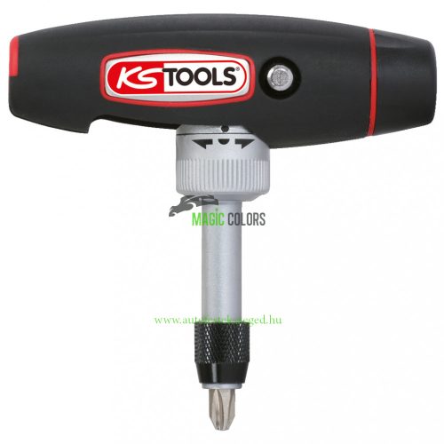 1/4" T-fogantyús racsnis bitcsavarhúzó, 7 részes