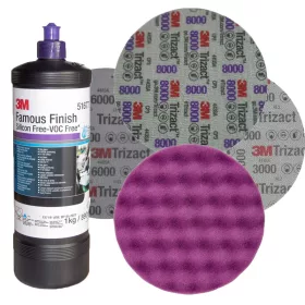   3M™ Famous Finish újgenerációs Egylépcsős polír szett