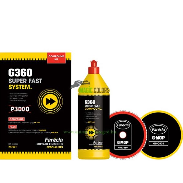 Farecla G360 Super Fast polír kiscsomag