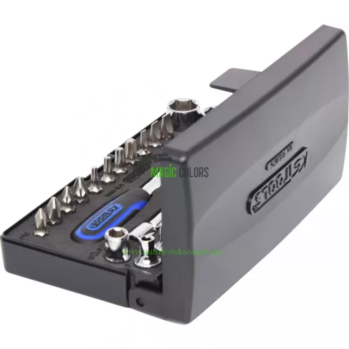  KS-TOOLS 1/4" CHROMEplus dugókulcs készlet (26db)