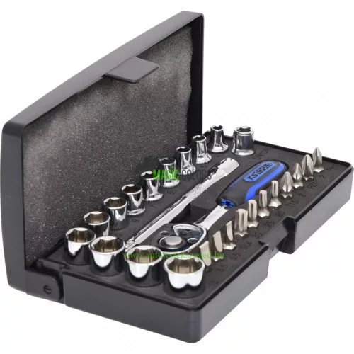 KS-TOOLS 1/4" CHROMEplus dugókulcs készlet (26db)
