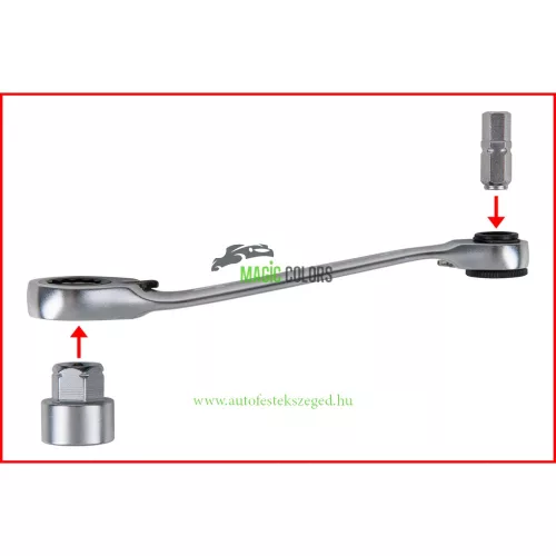  KS-TOOLS 1/4" dugófej és bithegy készlet (31db)