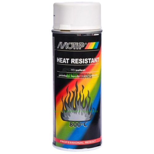 MOTIP Hőálló festék spray - Fehér 800°C (400ml)