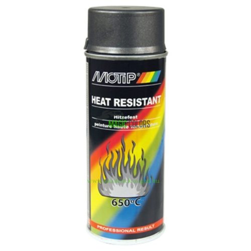MOTIP Hőálló festék spray - Antracit 650°C (400ml)