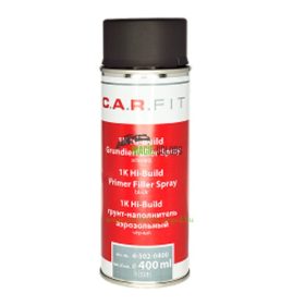   C.A.R. Fit 1K rozsdagátló alapozó és Füller Spray - Fekete (400ml)
