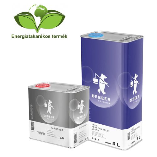 Debeer 8-814 Gyors Prémium UHS Karcálló lakk szett (1,5L)