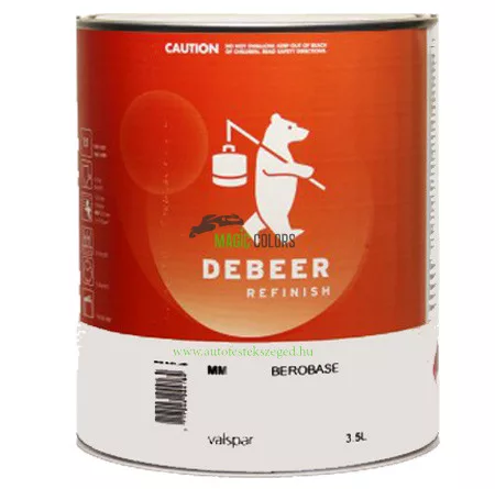 Debeer Basecoat - Solvent-Based Paint - Based on Color Code (from 0.1L)