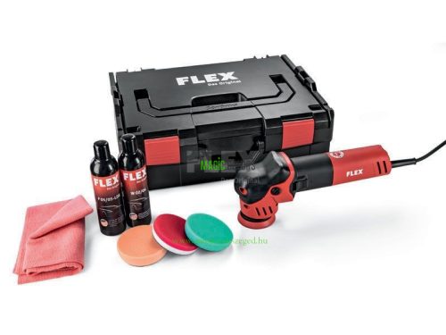 FLEX XFE 7-12 80 SET Excenter polírozó szett a szűk, nehezen hozzáférhető helyekre