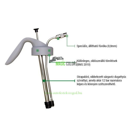 IWATA PCA12.0 Speciális Pisztolymosó