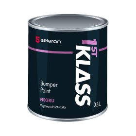   1st KLASS Bumper Paint – Műanyag lökhárító festék (Fekete) 0,8L