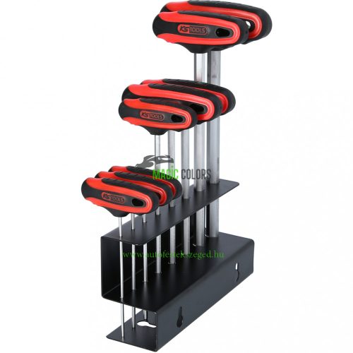 T-fogantyús belső hatlapú kulcskészlet, 8 részes