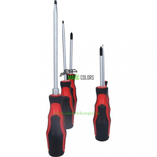 ERGOTORQUEplus Csavarhúzó készlet, 6 db-os, lapos, PH