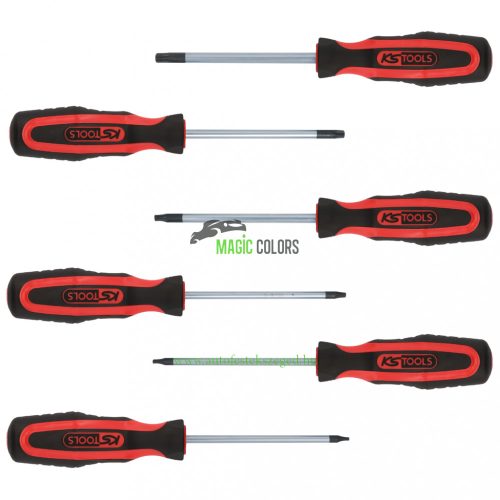  ERGOTORQUEplus Csavarhúzókészlet, 6részes Torx, furatos