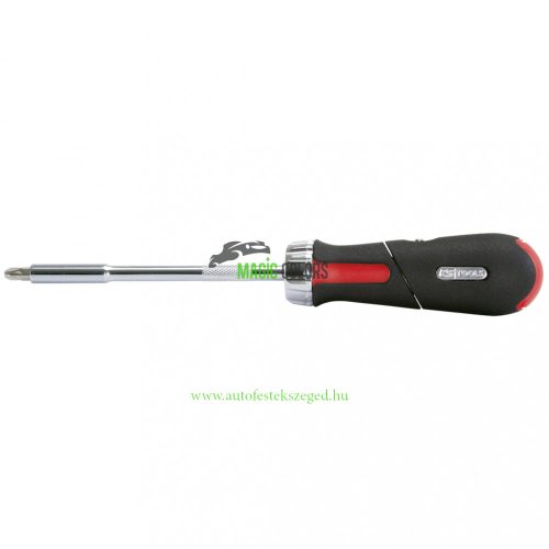 1/4" Revolver racsnis bites csavarhúzó, 7 részes