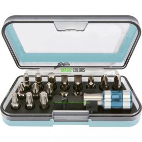 1/4" NEMESACÉL bitkészlet, 18 részes