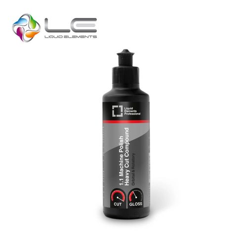 Liquid Elements Professional 1.1 Durva Polírpaszta - Piros (250ml) - Excenteres és Hagyományos Gépekhez