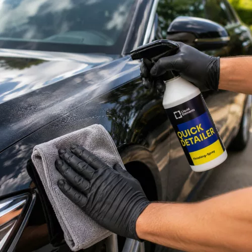 Quick Detailer Gyorsfény és Vízlepergető Spray (500ml) – Liquid Elements 