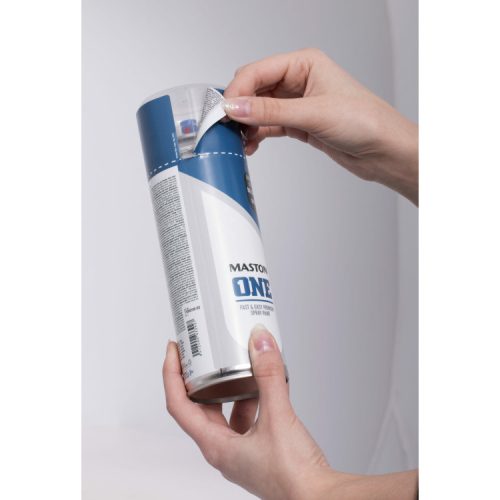 Maston ONE Univerzális Akril festék - RAL 9016 Traffic White - Selyem (400ml)