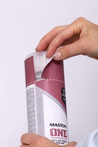 Maston ONE Univerzális Akril festék - RAL 9016 Traffic White - Selyem (400ml)