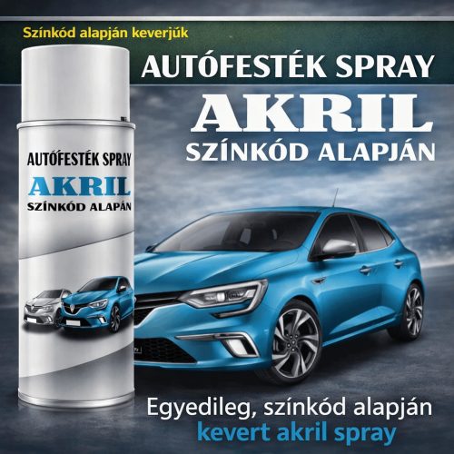 Autófesték Spray Színkód alapján - Akril színek (400ml)
