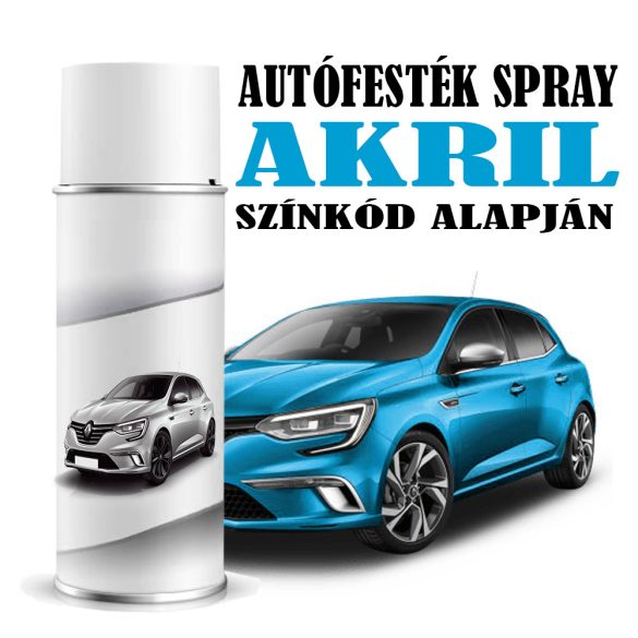 Autófesték Spray Színkód alapján - Akril színek (400ml)