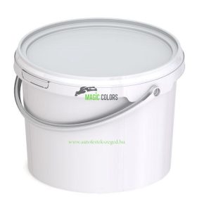 2,3L-es műanyag vödör tetővel