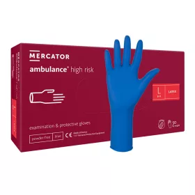   Mercator ambulance high risk -  Rendkívül vastag és tartós kesztyű (L) - /1 PÁR/