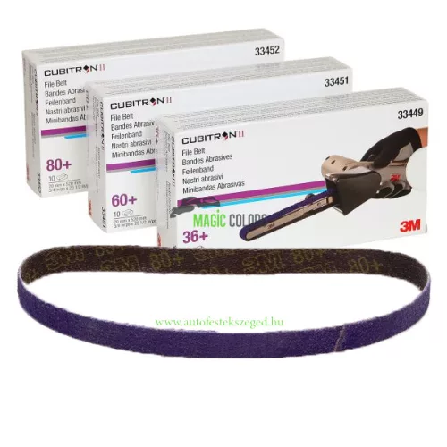 3M™ Cubitron™ II File Belts 10 mm X 330 mm (10 pcs)