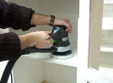 Kölcsönözhető RUPES ER03TE Ipari Csiszológép ( 450W , Ø 150 mm)