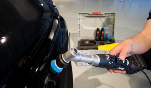 RUPES BigFoot Nano Ibrid L - hosszú nyakú /STB Mini Polírozógép csomag