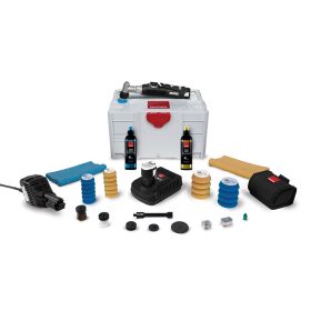   RUPES BigFoot Nano Ibrid M - rövid nyakú / Luxury Mini Polírozógép csomag