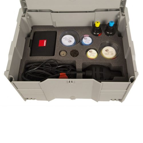 RUPES BigFoot Nano Ibrid M - rövid nyakú / Luxury Mini Polírozógép csomag