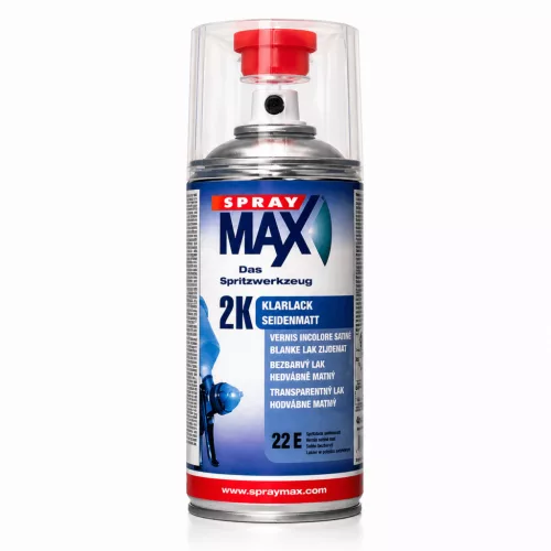 2K SprayMax Színtelen Lakk Spray - FÉNYES (250ML)