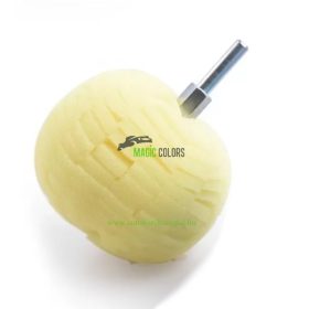 SUN Sárga - Durva polírlabda (77mm)