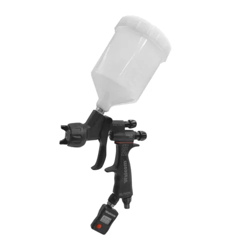Walmec W023012 Genesi Carbonio Evo Halo Base 1.2 Spray Gun – With Pressure Regulator