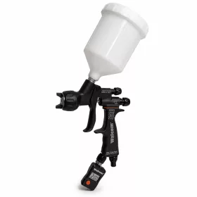   Walmec W023013 Genesi Carbonio Evo Halo Base 1.3 Spray Gun – With Pressure Regulator