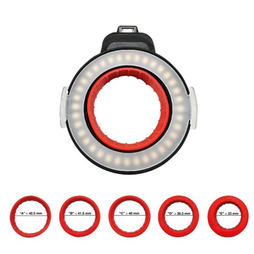 Walmec 360 True Light Evo Meter – Univerzális Festőpisztoly Lámpa - Digitális távolságmérővel