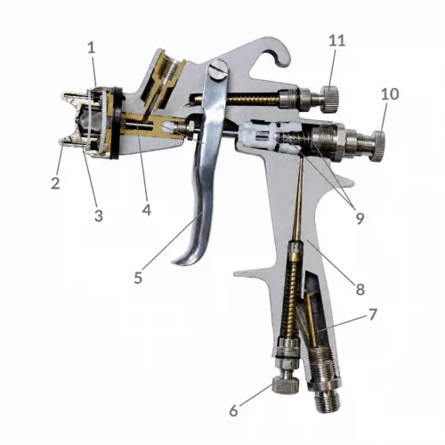 Walmec 803013 Slim Kombat HALO Spray Gun (1.3)