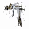Walmec 803019 Slim Kombat HALO Spray Gun (1.9)