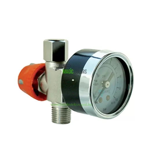 Walmec 90105 Pressure Regulator with Gauge 1/4"