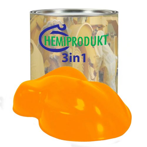 3 in 1 1K Ipari Festék - RAL 2000 - Yellow Orange (3Kg)