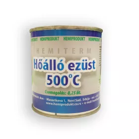 Hemiterm Heat-Resistant Silver Paint 500°C (0.25L)