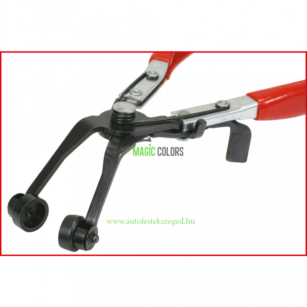 KS-TOOLS Csőbilincsfogó, hajl., 220mm