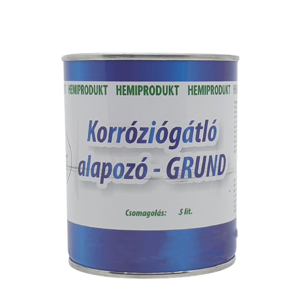 Hemiprodukt Grund cink-foszfátos korroziógátló alapozó - Vörös (5L)
